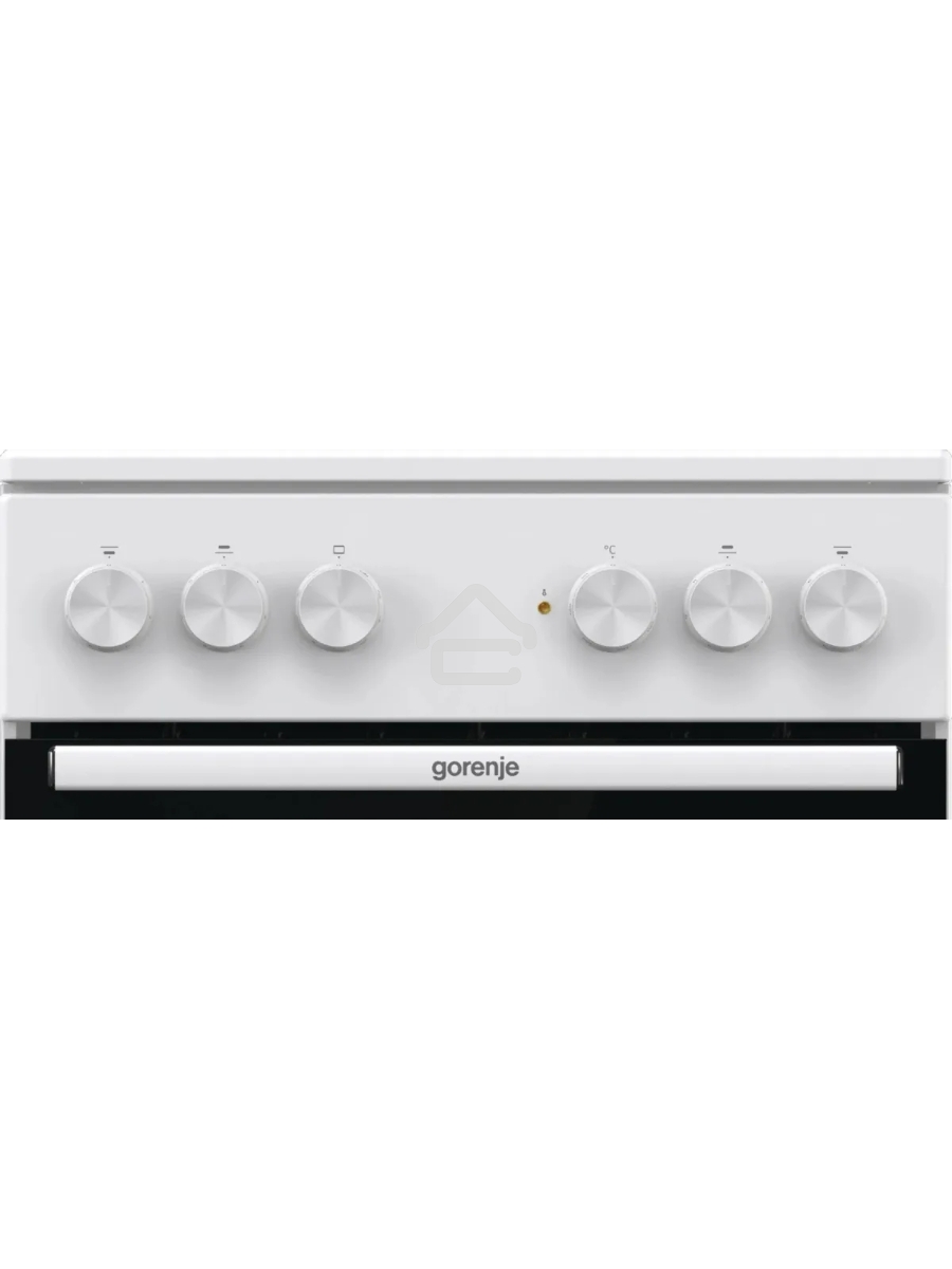 Плита электрическая Gorenje GEC5A41WG белый, конфорок 4 электрических, духовка 62 л, 50 см x 85 см x 59.4 см