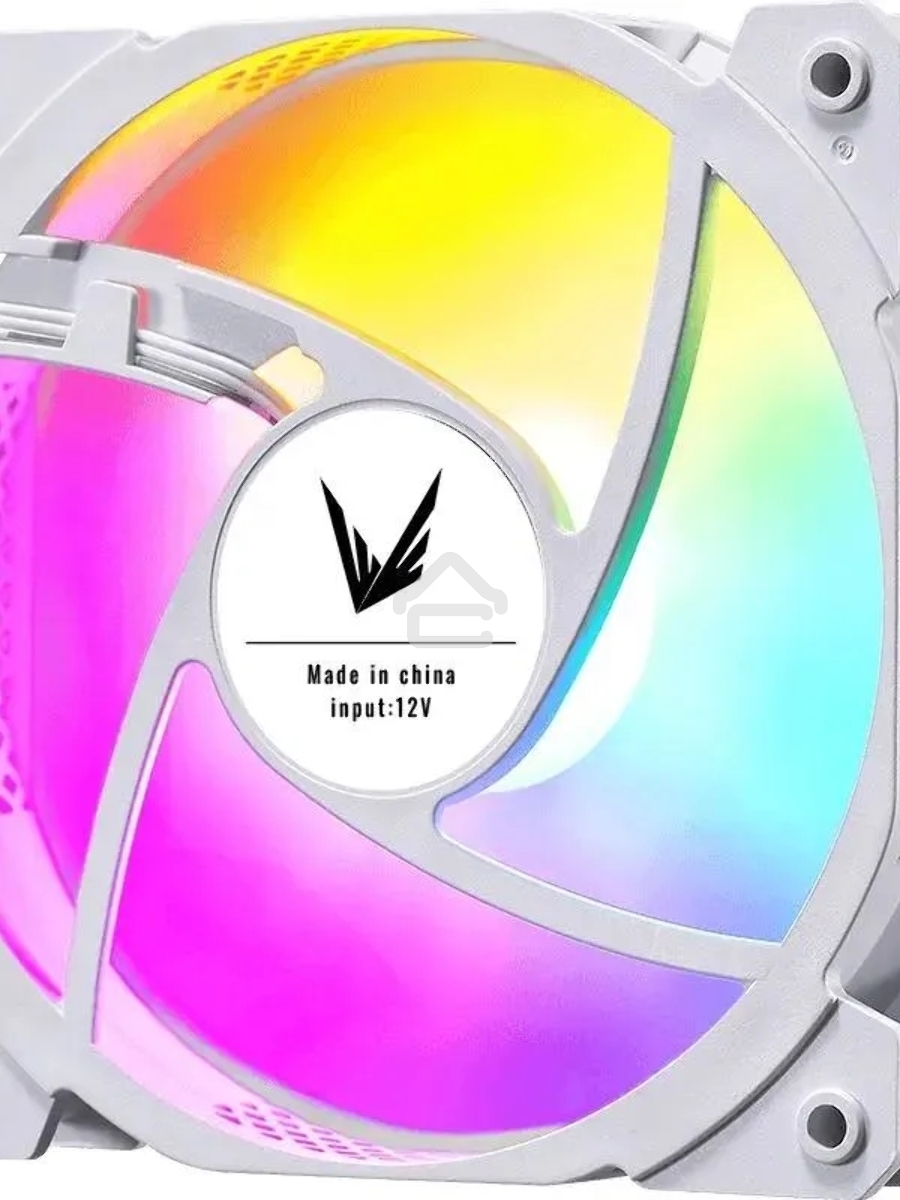 Вентилятор для корпуса Aerocool / Formula Cosmic 14WH FR RGB белый, 140 мм, 1100 об/мин, 22.3 дБ, 4 pin