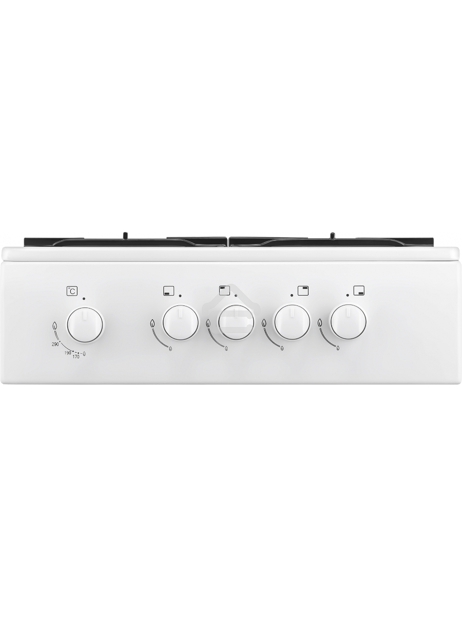 Плита газовая Weissgauff WGS G4G01 W белый, конфорок 4 газовых, духовка 50 л, 50 см x 85 см x 51 см