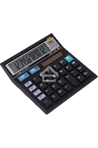 Калькулятор настольный Deli E39231 черный 12-разр.
