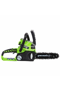 Цепная пила GreenWorks G-24 G24CS25K2, 24V, 25см, c 1хАКБ 2 А.ч и ЗУ