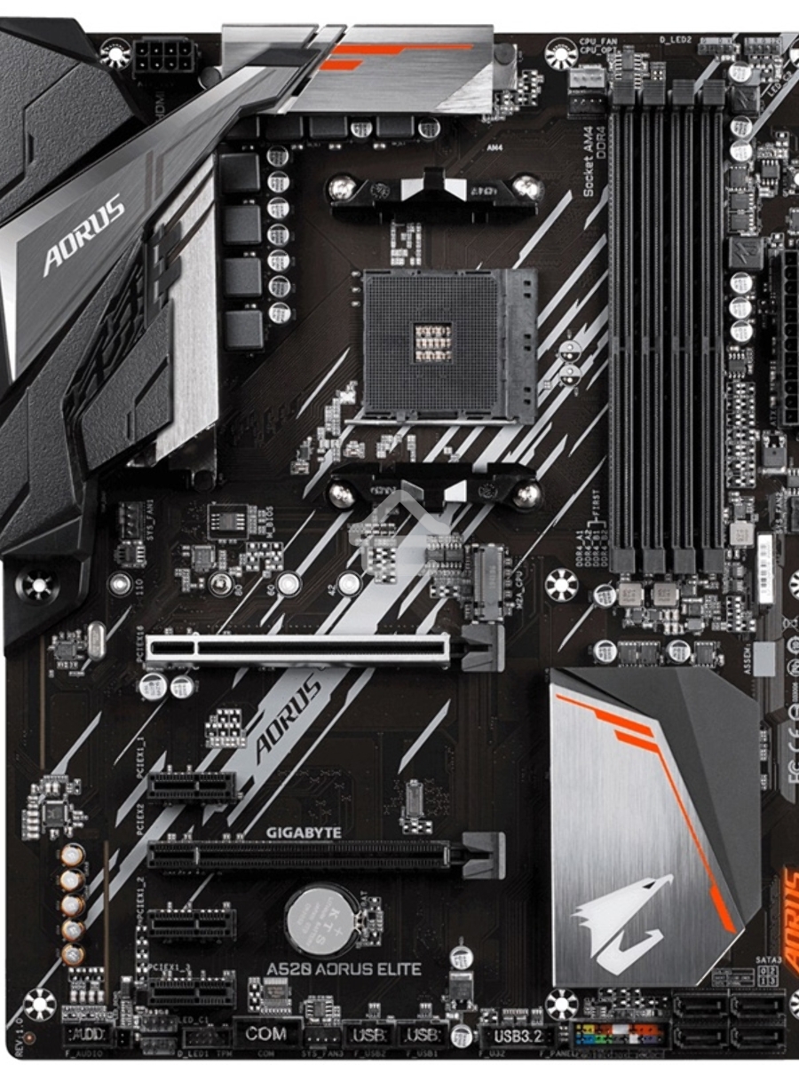 Материнская плата Gigabyte A520 AORUS ELITE, AM4, AMD A520, 4xDDR4, 4xSATA, 1xM.2, 1xPCI-E 3.0 x16, 1xHDMI, 1xDVI-D, 1x 1Gb LAN, 2xUSB 2.0, 4xUSB 3.2 Gen 1, 3x3.5 мм, 7.1, Micro-ATX