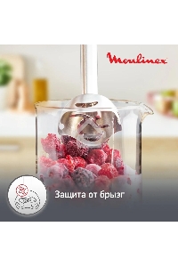 Погружной блендер MOULINEX DD67L810, серебристый/черный