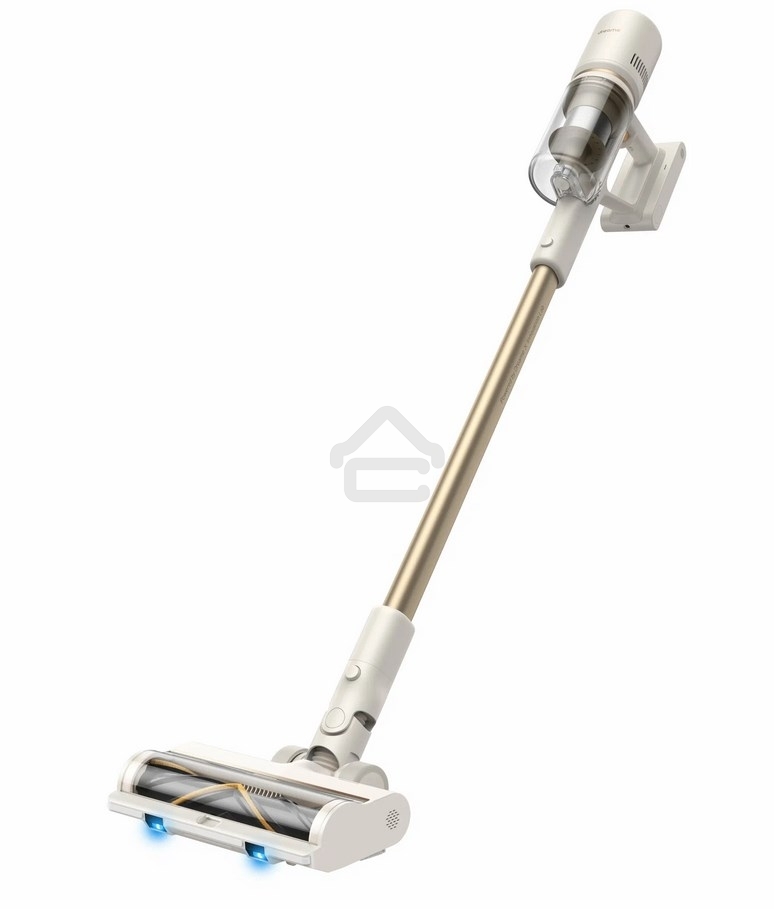 Пылесос вертикальный Dreame U20 бежевый, питание от аккумулятора, 120 Вт, уборка сухая, пылесборник 0.5 л, работа от АКБ max 60 мин