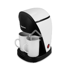 Кофеварка капельная Blackton Bt CM1113 белый/черный, исп. кофе - молотый, 0.3 л, 450 Вт.