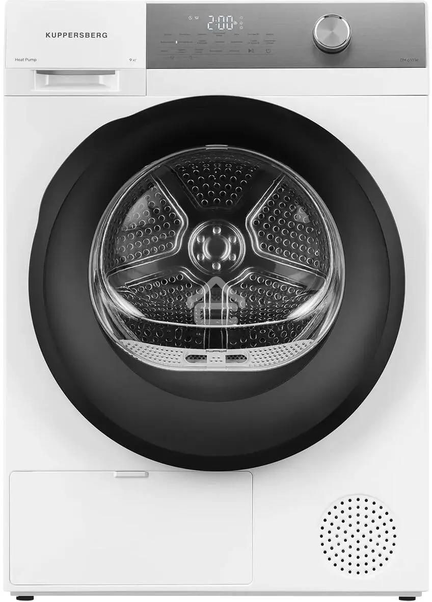 Сушильная машина Kuppersberg DM 610 W белый, 9 кг, сушка - тепловой насос, программ - 14, 59.5 x 85 x 68.5 см