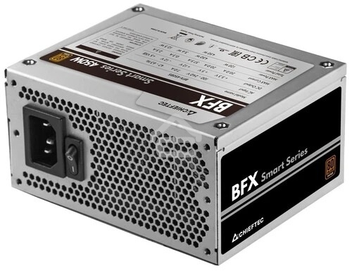 Блок питания Chieftec Smart BFX-350BS, 350Вт, 80 PLUS Bronze, 90мм, серый