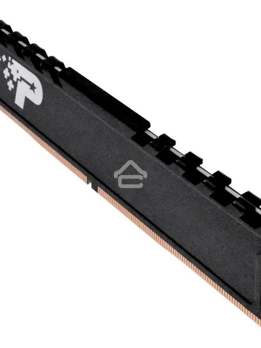 Оперативная память Patriot, DDR4, 16GB (1x16GB), 2400 MHz, CL17, DIMM, с радиатором, черный