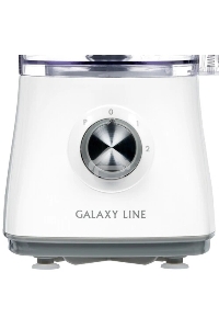 Кухонный комбайн Galaxy Line GL 2312, белый, пластиковая чаша 1,2 л, 1000 Вт, 2 скорости, импульсный режим