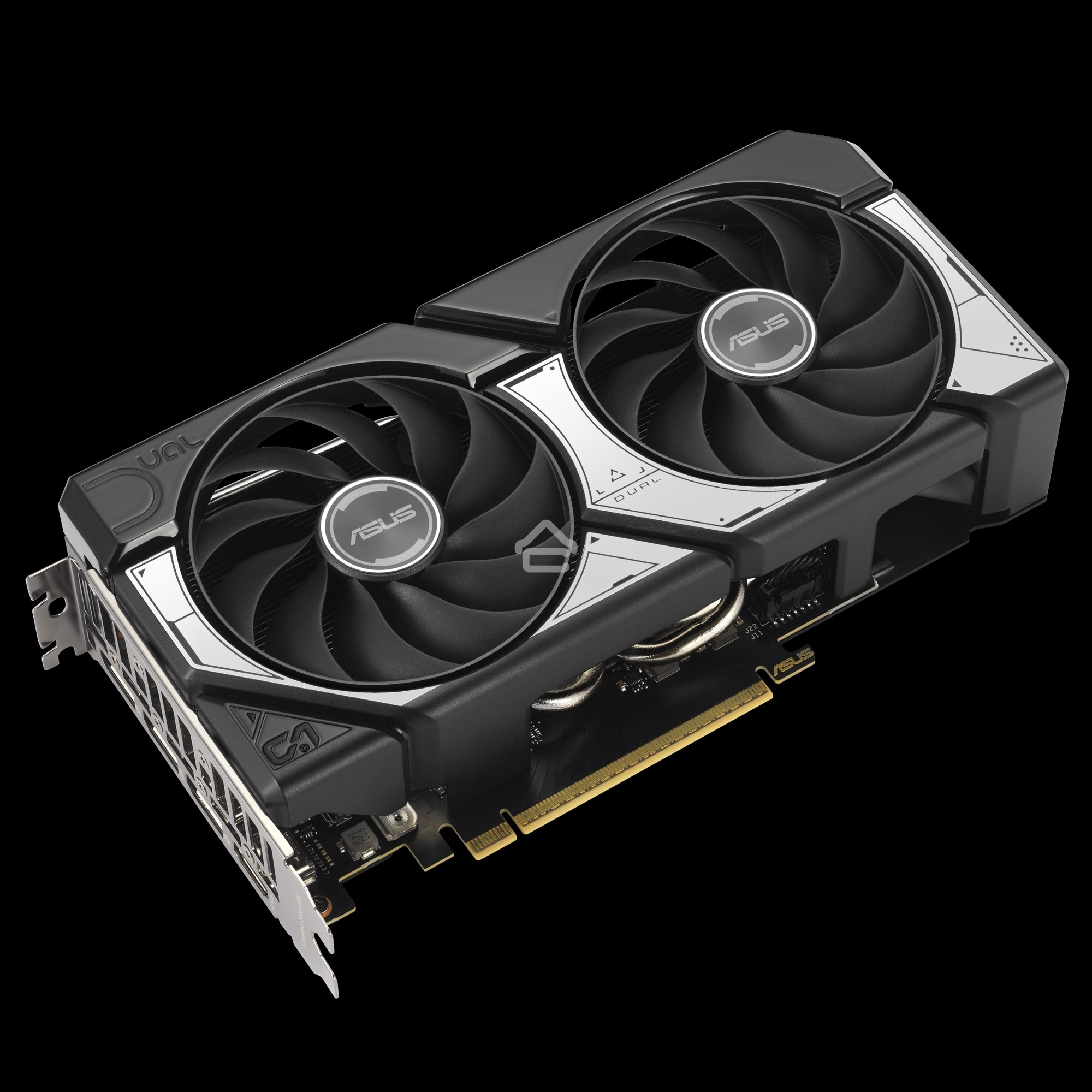 Видеокарта ASUS RTX5060Ti DUAL OC 8GB GDDR7 128bit 3xDP HDMI 2FAN RTL DUAL-RTX5060TI-O8G