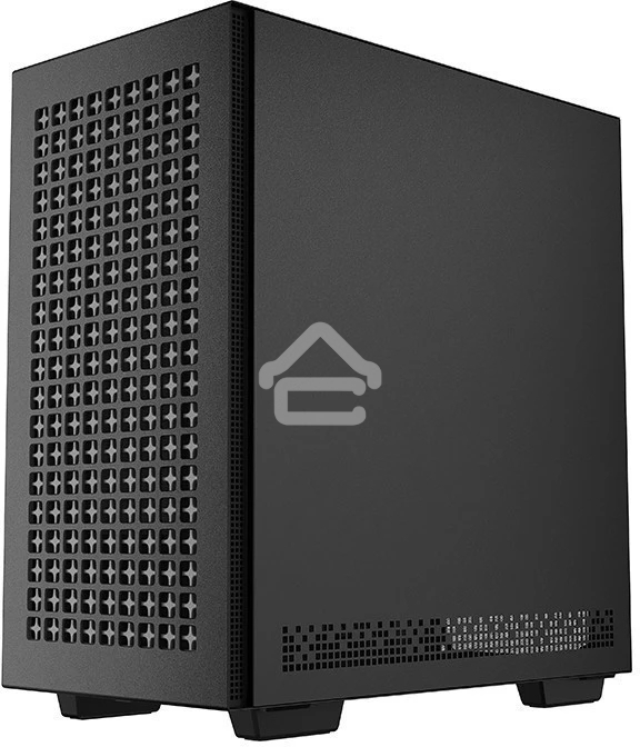 Компьютерный корпус Deepcool CH370 черный без БП mATX 1x120мм 1xUSB 2.0 1xUSB 3.0 audio bott PSU