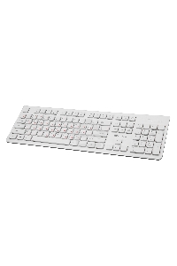 Клавиатура Oklick 505M белый USB slim