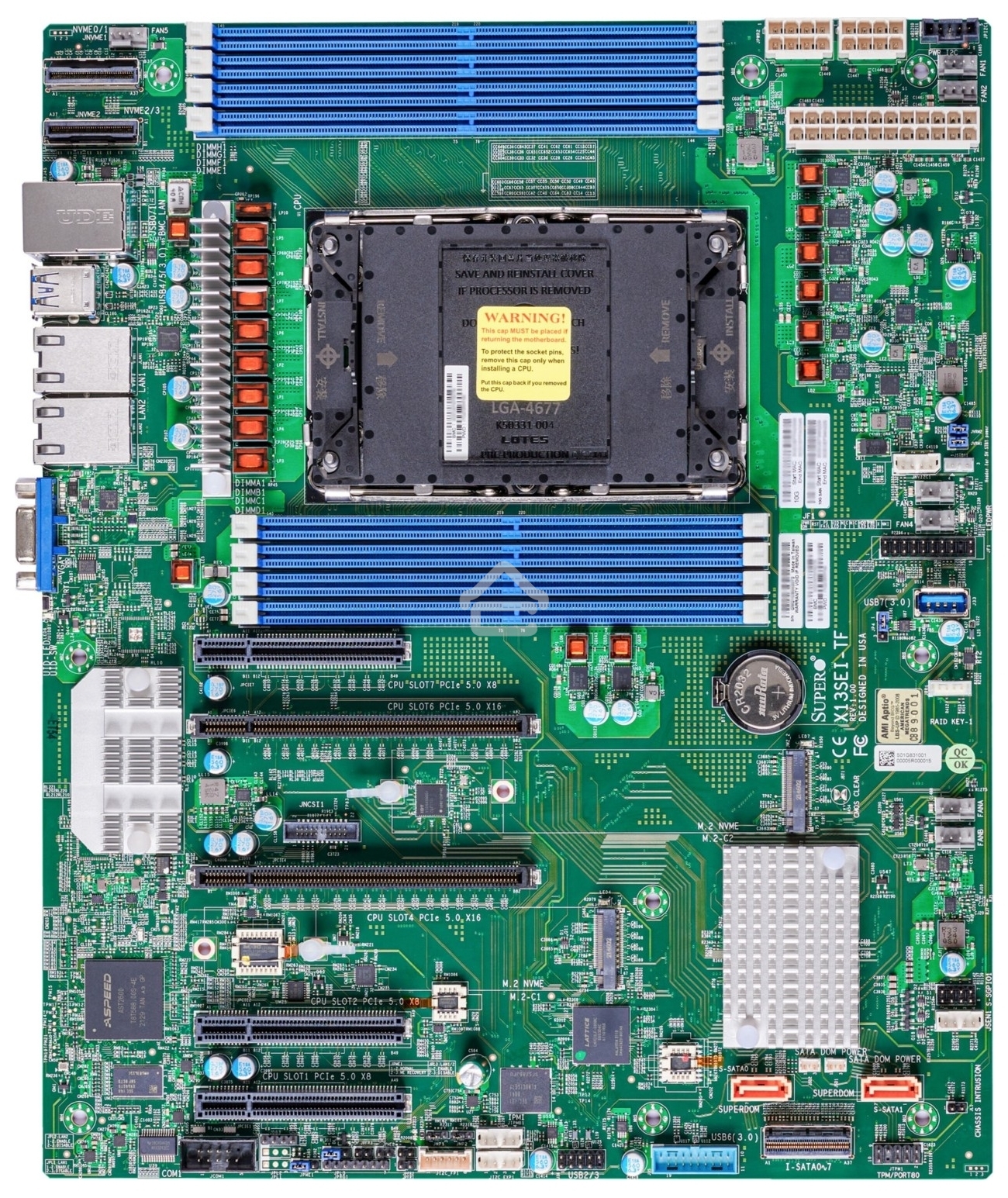Материнская плата Supermicro MBD-X12STL-F-B, LGA1200, Intel C252, 4xDDR4, 6xSATA, 1xM.2 (PCIe 3.0 x4), 1xPCIe 4.0 x16, 2xPCIe 4.0 x8, 1xPCIe 4.0 x4, 2xLAN, mATX