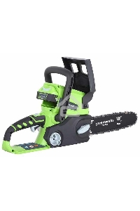 Цепная пила GreenWorks G-24 G24CS25K2, 24V, 25см, c 1хАКБ 2 А.ч и ЗУ