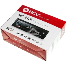 Автомагнитола ACV AVS-812R 1DIN 4x50Вт