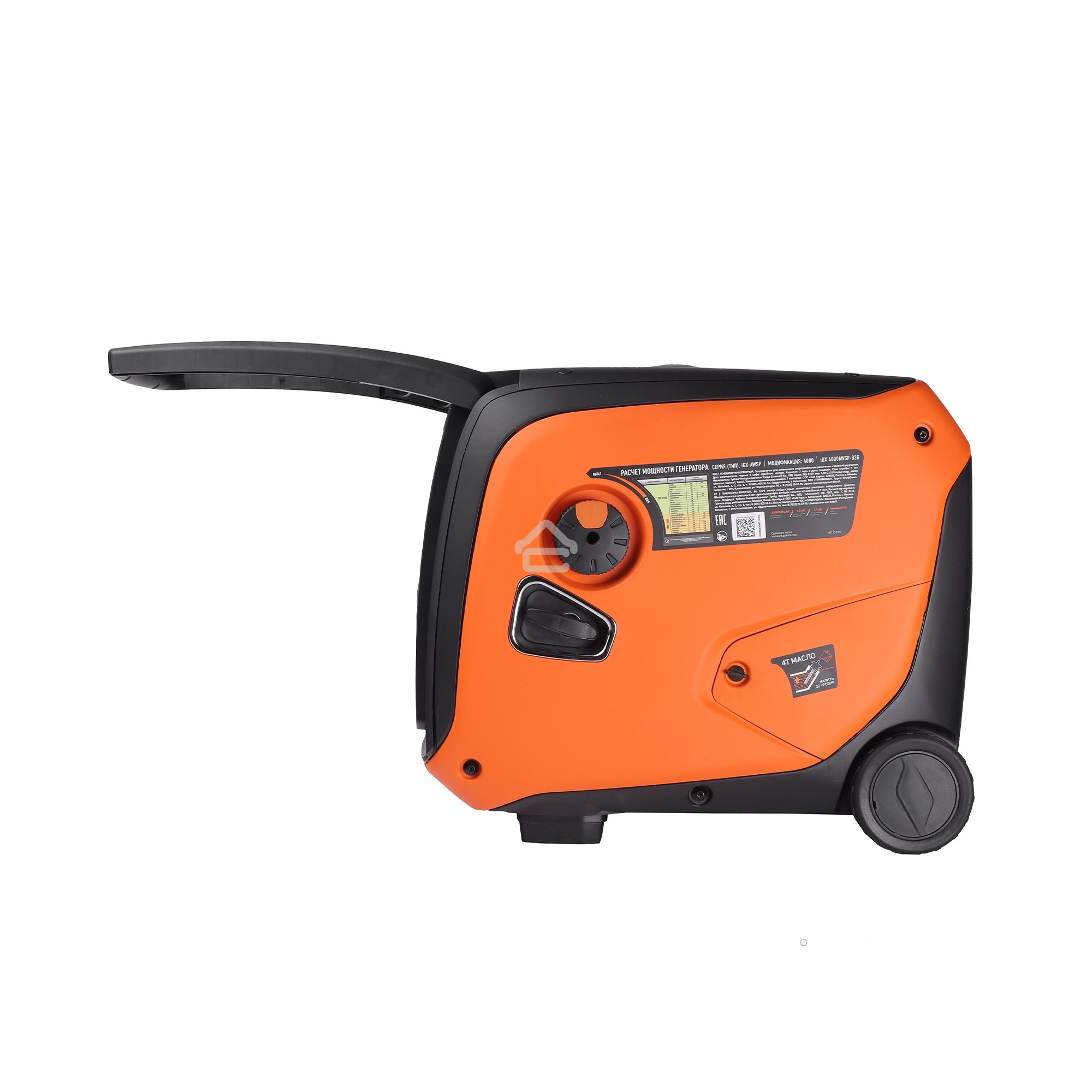 Электрогенератор бензиновый инверторный Patriot iGX 4000AWSP, 4 кВт, 63 дБ, 45 кг