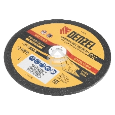 Круг шлифовальный по металлу Denzel A24QBF 230 х 6,0 х 22,2 мм