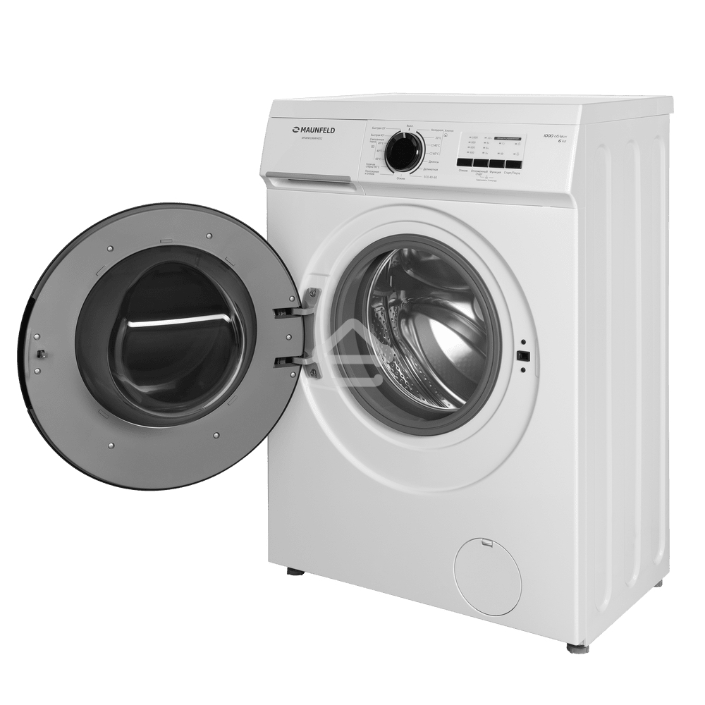Стиральная машина Maunfeld MFWM106WH052 белый, загрузка фронтальная 6 кг, 1000 об/мин., класс: А+++