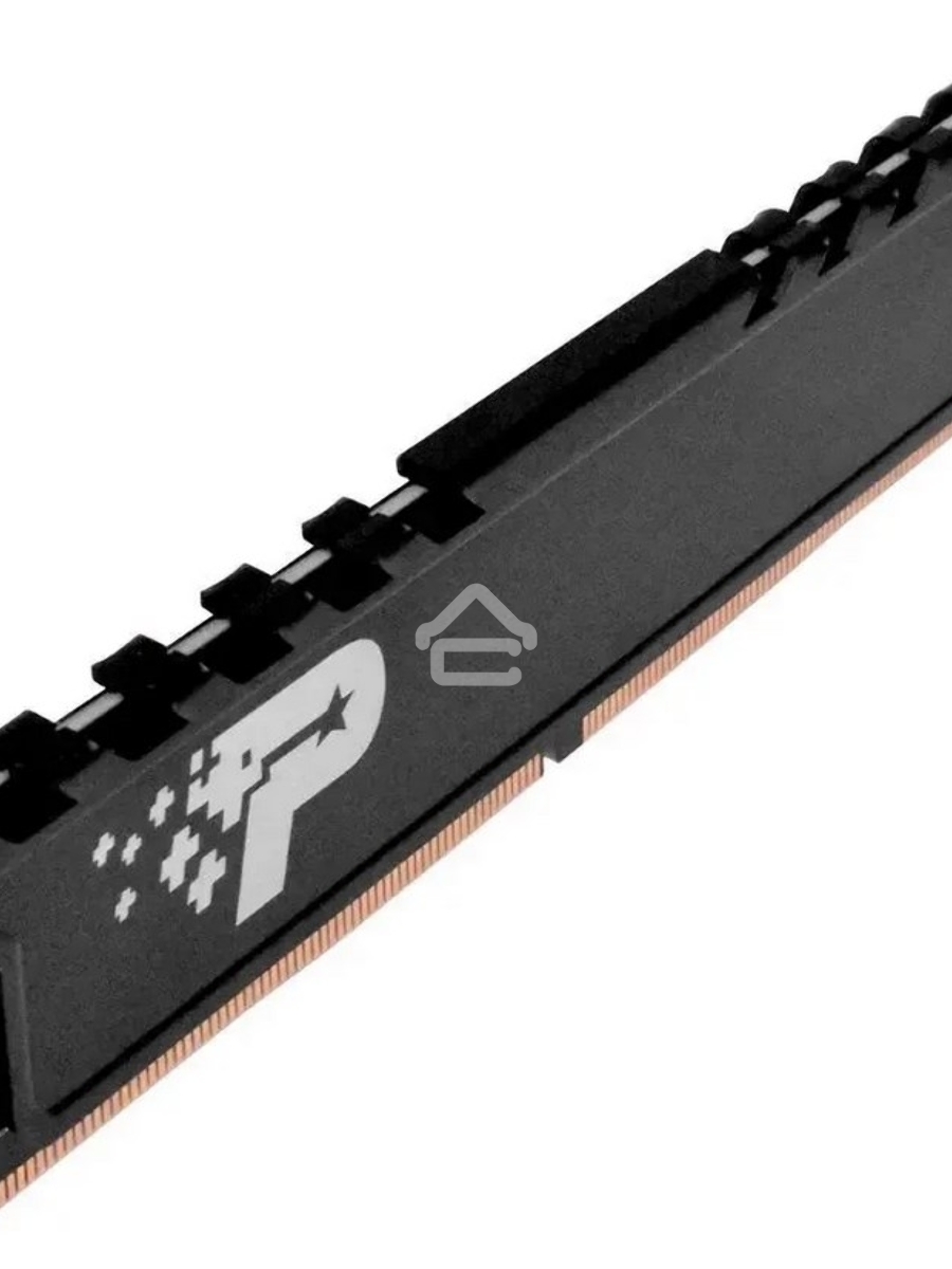 Оперативная память Patriot, DDR4, 16GB (1x16GB), 2400 MHz, CL17, DIMM, с радиатором, черный