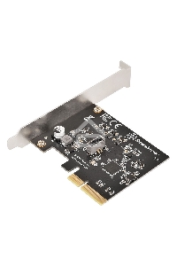 Контроллер Silverstone G56ECU070000010 SuperSpeed USB 20Gbps / internal USB-C Key-A 3.2 Gen 2x2 PCIe expansion card