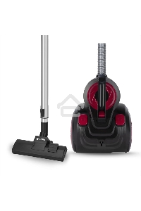 Пылесос Vitek VT-1838 (MC) черный/фуксия, 250/1600 Вт, уборка сухая, пылесборник контейнер 2 л