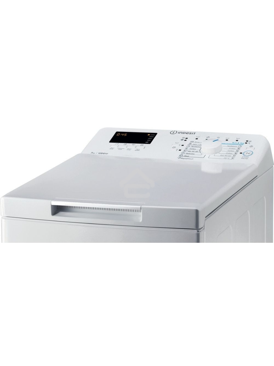 Стиральная машина Indesit BTWS72200EUN белый, загрузка вертикальная 7 кг, 1200 об/мин., класс: А