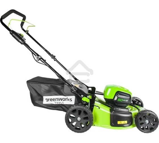 Газонокосилка аккумуляторная GreenWorks GD60LM46HPK4, 60V, 46 см, бесщеточная, с 1хАКБ 4 А.ч. и ЗУ (2502807UB)