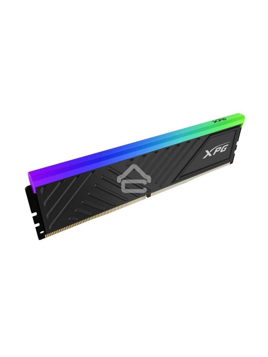 Оперативная память XPG Spectrix D35G RGB, DDR4, 16GB (1x16GB), 3200MHz, CL16, DIMM, с радиатором, черный, RGB