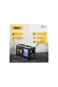 Лазерный дальномер Deli DL4170 (Диапазон измерения 0,05~80м, точность измерения: ±3мм)