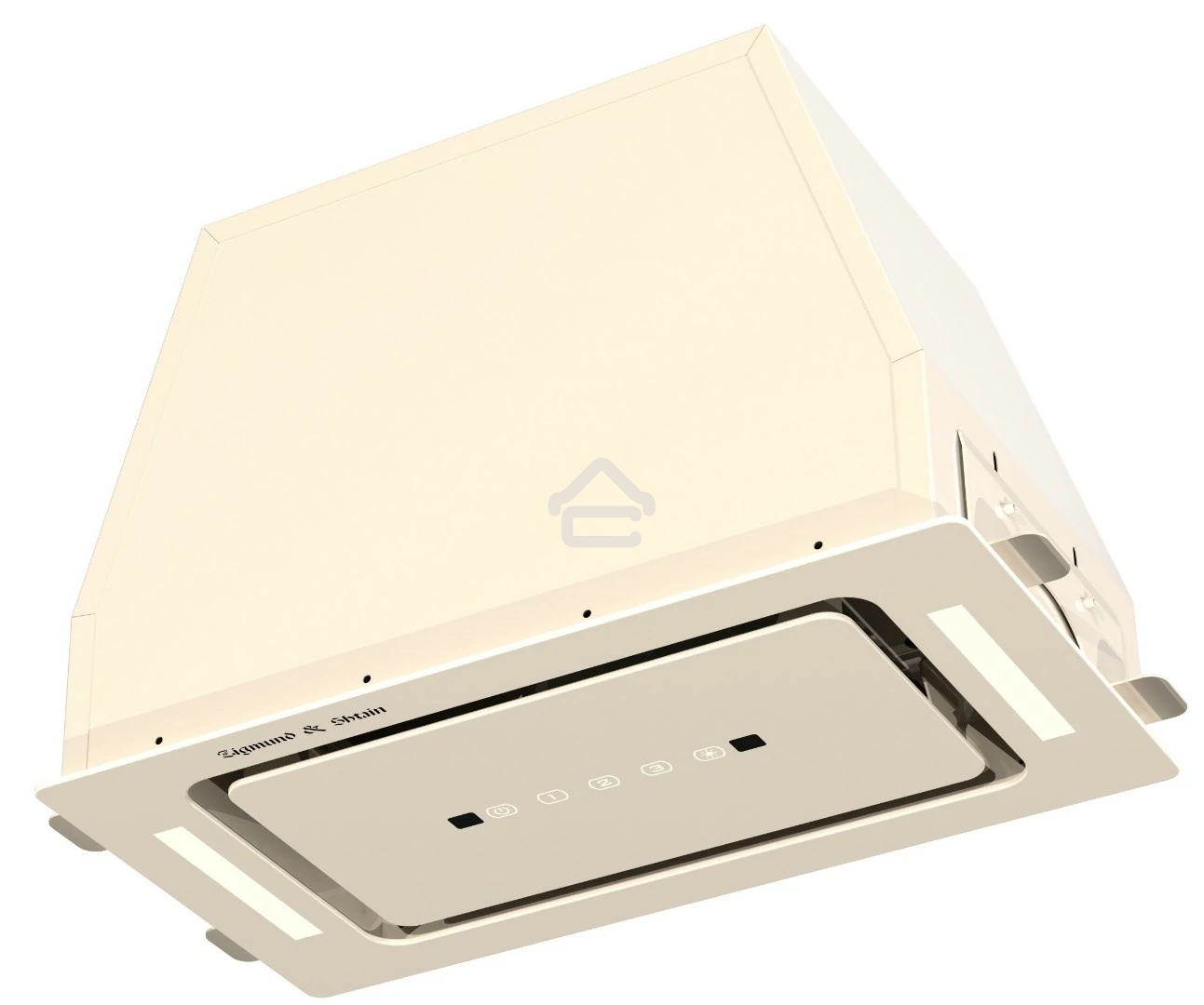Вытяжка встраиваемая Zigmund & Shtain K 014.5 X бежевый, 52 см, 1100 куб. м/ч, 62 дБ