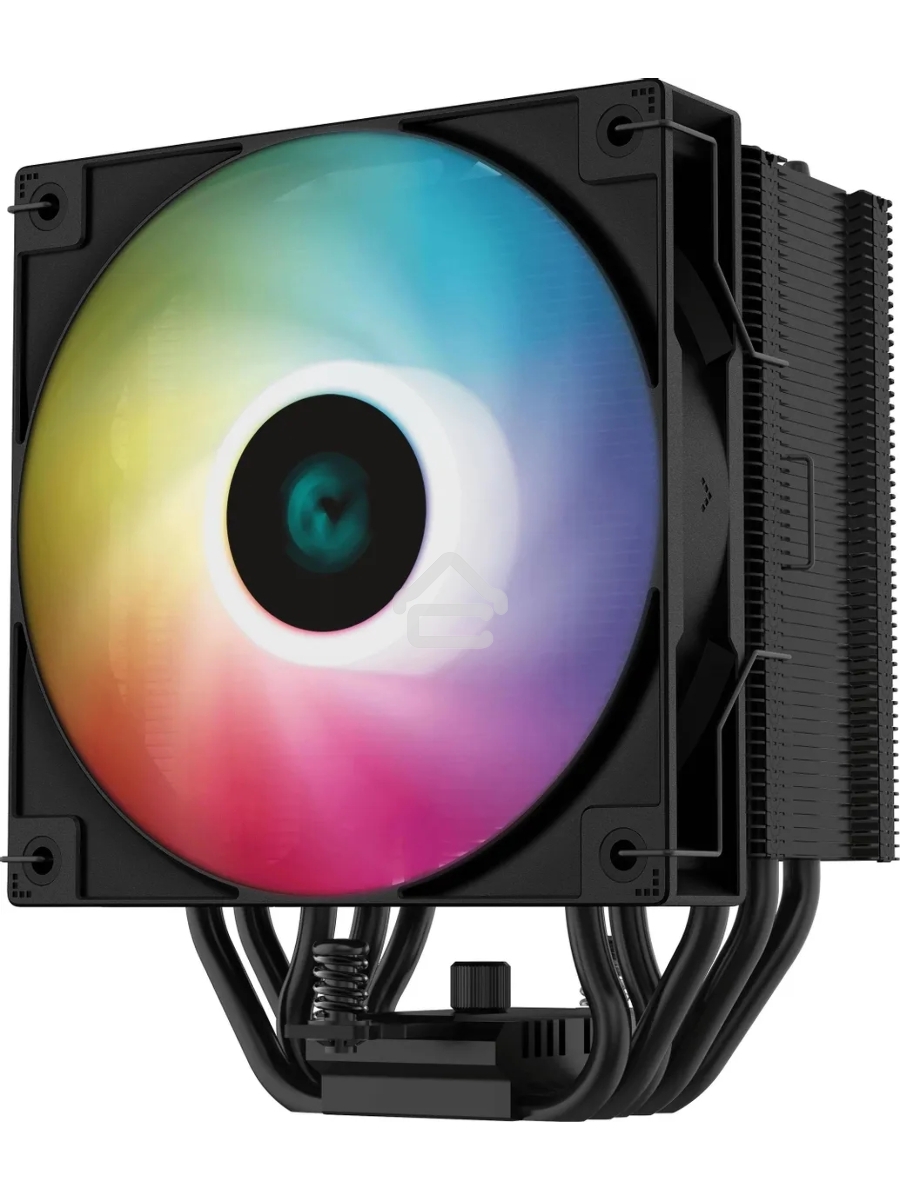 Кулер для процессора DEEPCOOL AG500 черный, 120 мм, алюминий/медь, 1850 об/мин, 29.4 дБ, 4 pin, 240 Вт, 155 мм