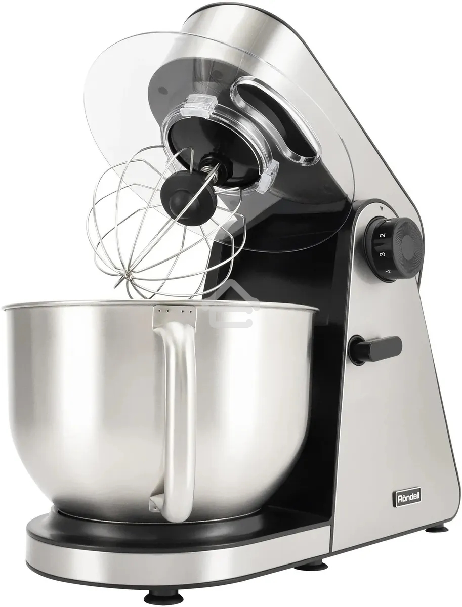 Кухонная машина Rondell RDE-1405 планетар.вращ. 1800Вт серебристый
