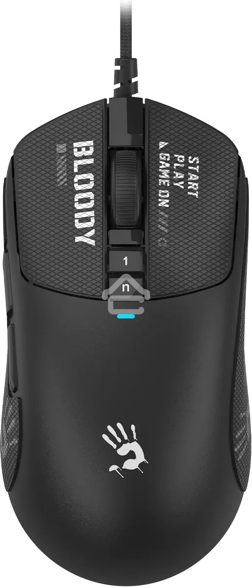 Мышь проводная A4Tech Bloody W72 Ultra черный, 20000 dpi, USB, кнопки - 7