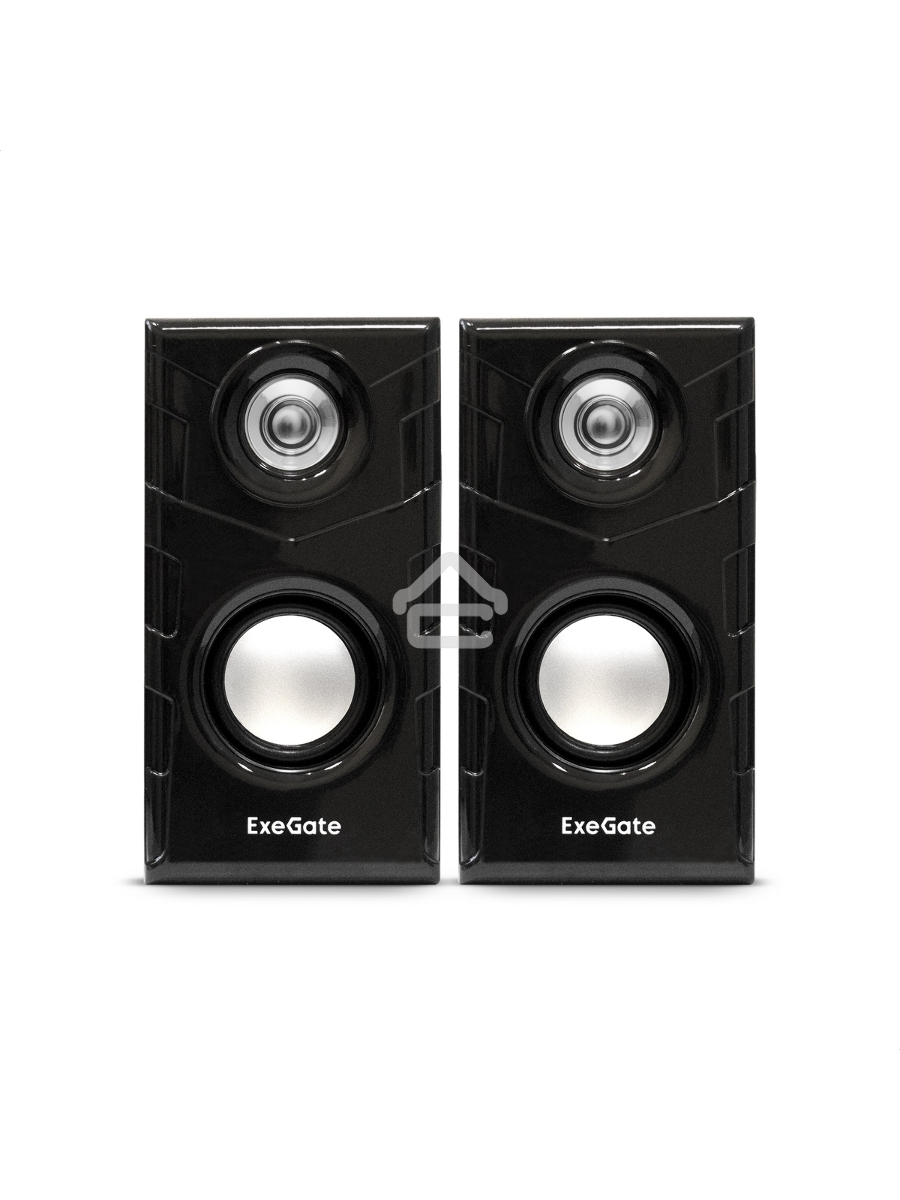 Акустическая система 2.0 ExeGate EX289694RUS Tango 316 (питание USB, 2х3Вт (6 Вт RMS), 80-20000Гц, дерево)
