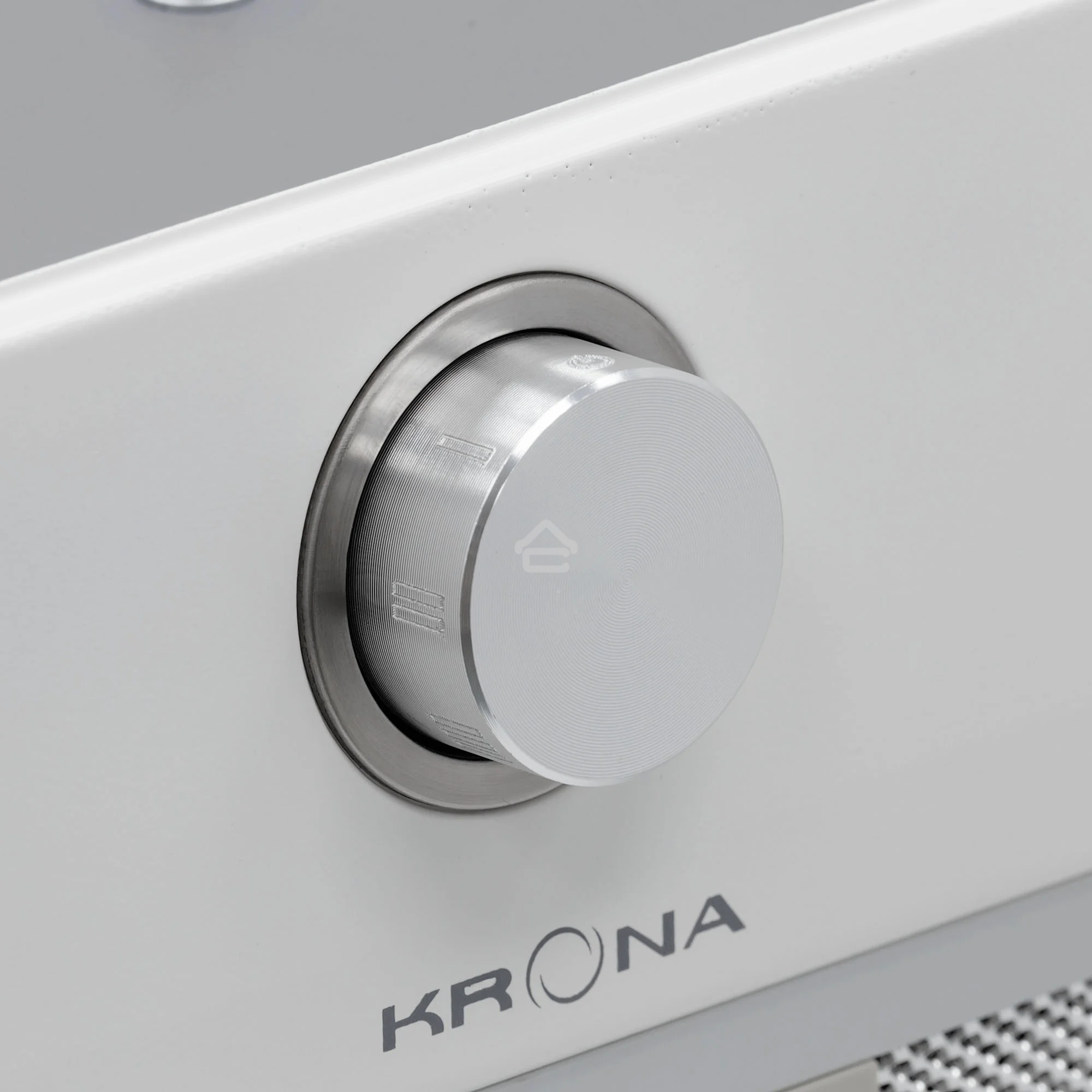 Вытяжка встраиваемая KRONA Sven 600 one knob белый, 60 см, 1000 куб. м/ч, 53 дБ