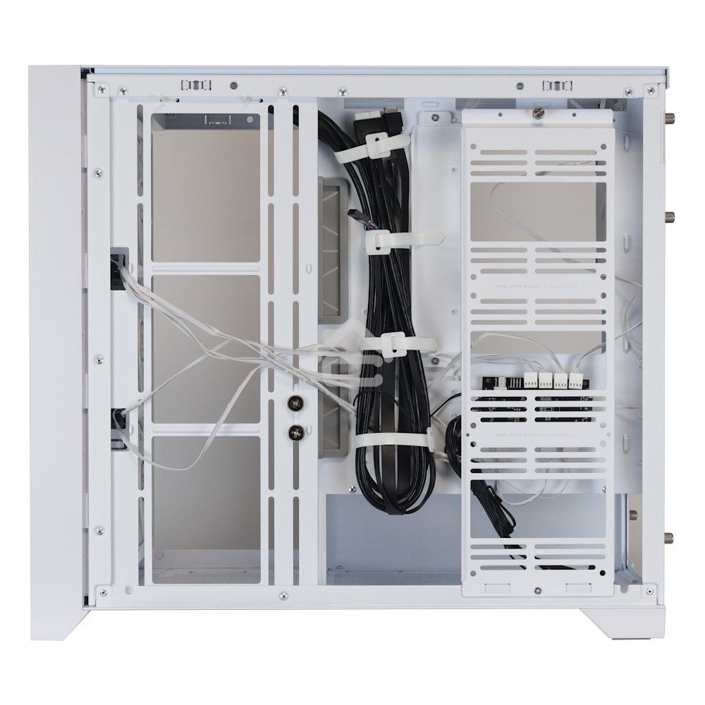 Компьютерный корпус ACD Lagrange; ATX, белый, FANS: 120мм ARGb: 3 Top + 1 Rear + HUB. Drive bay int: 3x3,5