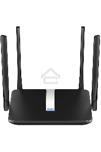 Роутер беспроводной Cudy LT500 AC1200 10/100BASE-TX/4G cat.4 черный