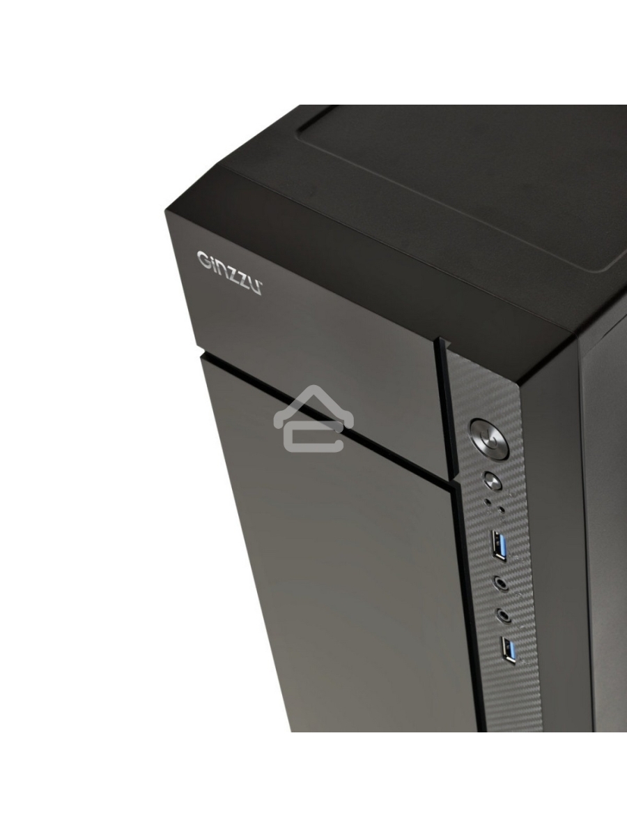 Компьютерный корпус Ginzzu B250 2*USB 3.0,AU w/o PSU