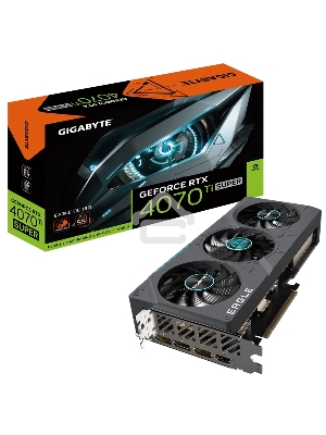 Видеокарта Gigabyte GV-N407TSEAGLE-16GD RTX4070Ti SUPER EAGLE 16GB GDDR6X 256bit 3xDP HDMI 3FAN RTL