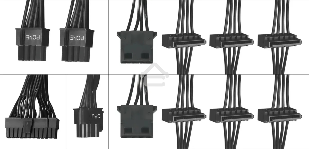 Блок питания Bloody BD-PS500W, 500Вт, 80 PLUS белый, 120мм,черный