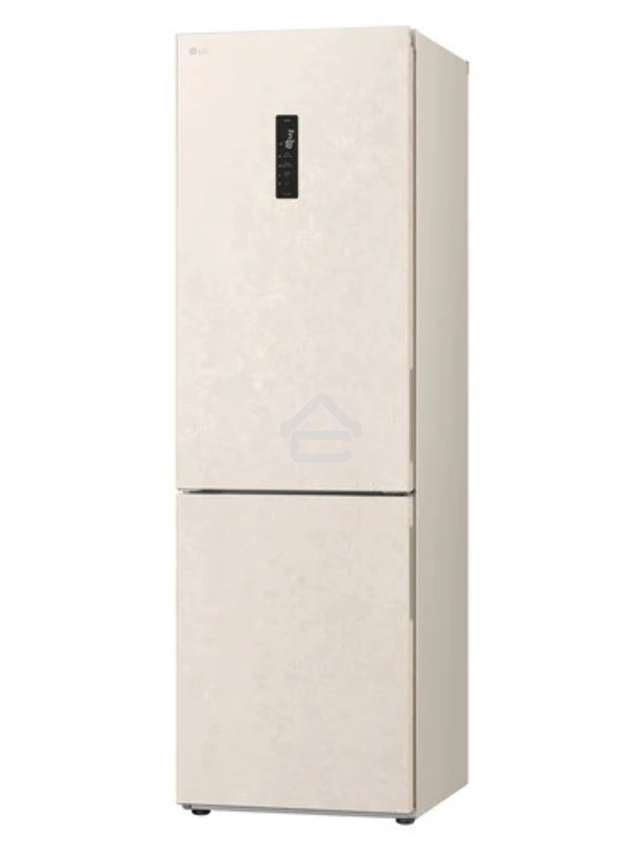 Холодильник LG GC-B459AEMW бежевый двухкамерный 234/110л морозилка снизу