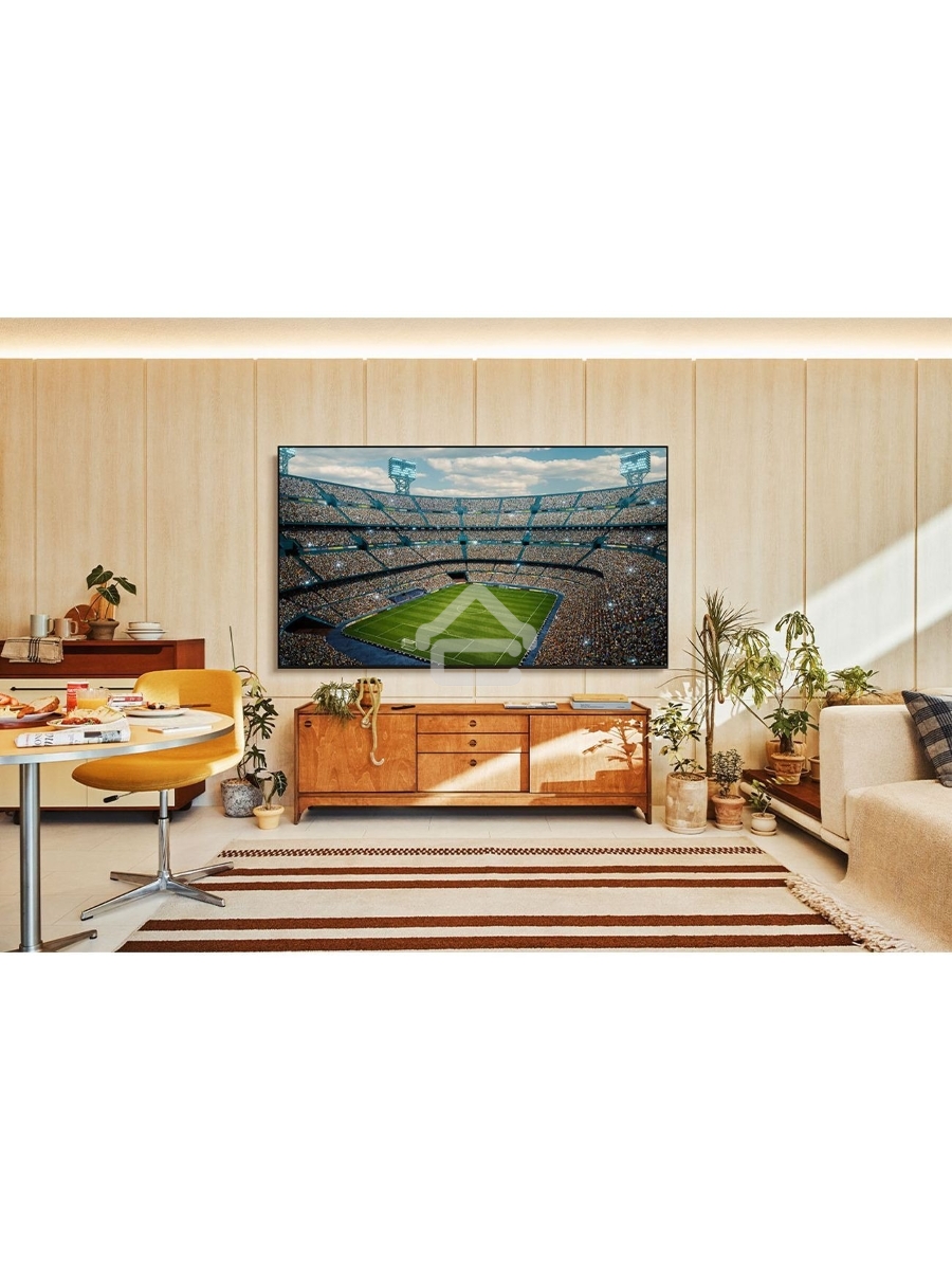 Телевизор ЖК 50'' Samsung Ultra HD, Tizen Smart TV, Wi-Fi, Voice, DVB-T2/C/S2, Bluetooth, CI+(1.4), 20W, OTS Lite, 3HDMI, 2USB, BLACK 2025