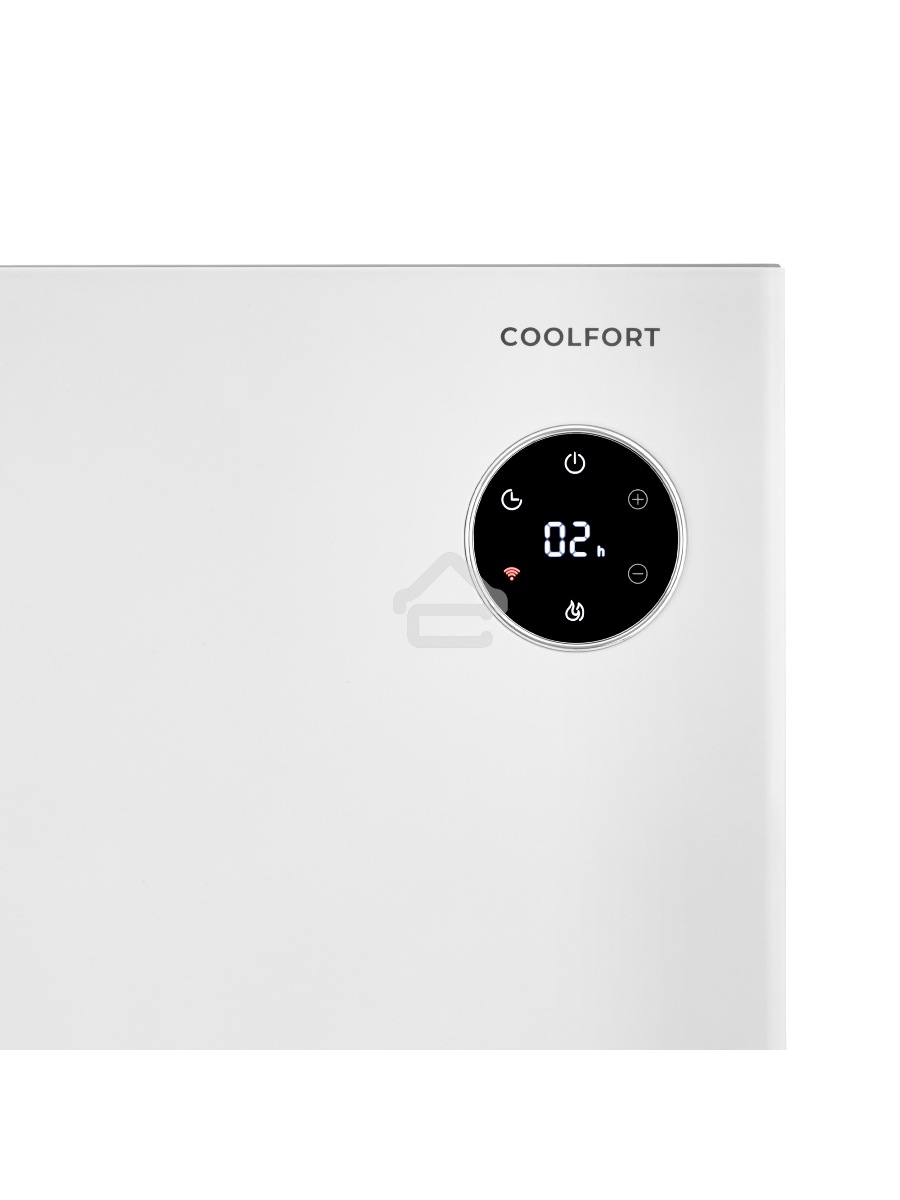 Конвектор Coolfort CF-3941 белый, 2000 Вт, 20 м2, термостат, дисплей, WiFi