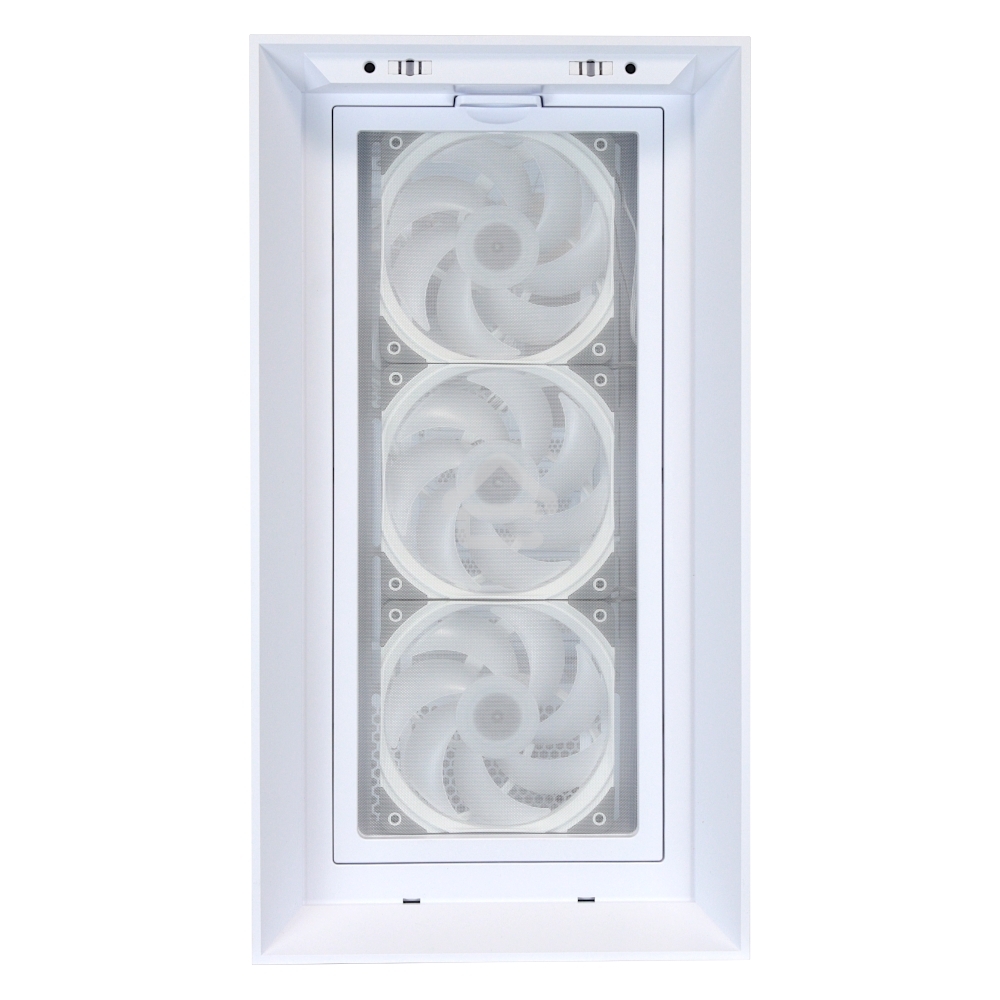 Компьютерный корпус ACD Lagrange; ATX, белый, FANS: 120мм ARGb: 3 Top + 1 Rear + HUB. Drive bay int: 3x3,5