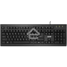 Клавиатура проводная Acer OKW120, USB, черный