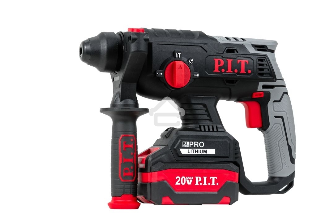 Перфоратор P.I.T. PBH20H-22B/1 патрон:SDS-plus уд.:1.8Дж аккум. (кейс в комплекте)