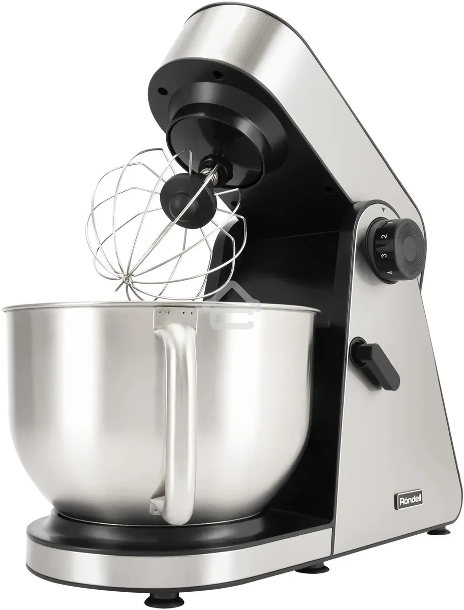 Кухонная машина Rondell RDE-1405 планетар.вращ. 1800Вт серебристый