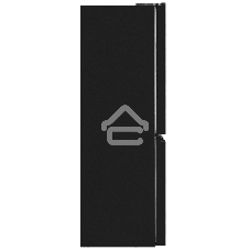 Холодильник Maunfeld MFF183NFBE черный трехкамерный инвертор 270/135л морозилка снизу, Total NoFrost, Side by Side