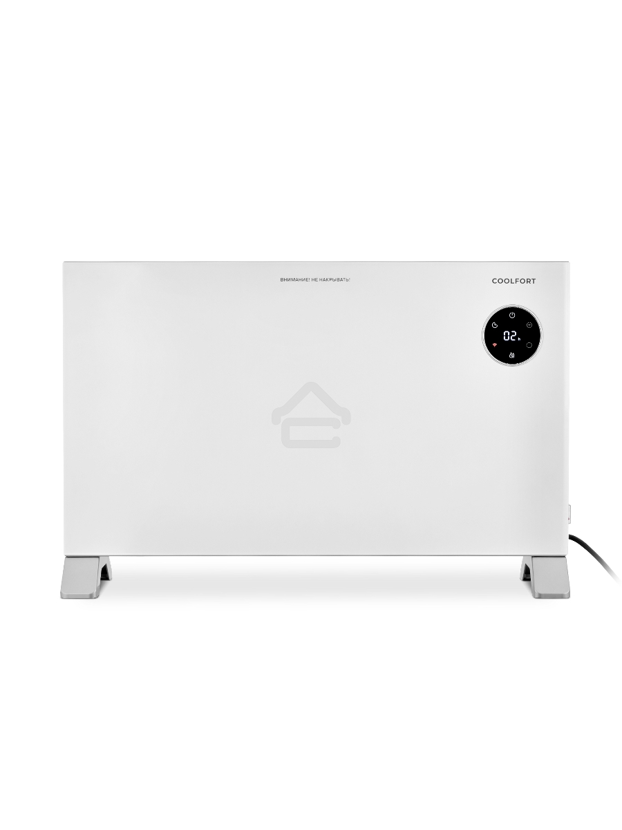 Конвектор Coolfort CF-3941 белый, 2000 Вт, 20 м2, термостат, дисплей, WiFi