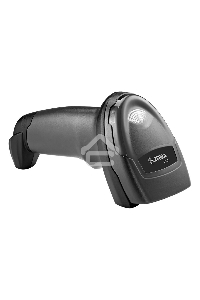 Сканер штрих-кода ручной Zebra DS2208 с подставкой, 2D имидж, проводной, 762 мм/сек, USB, чёрный